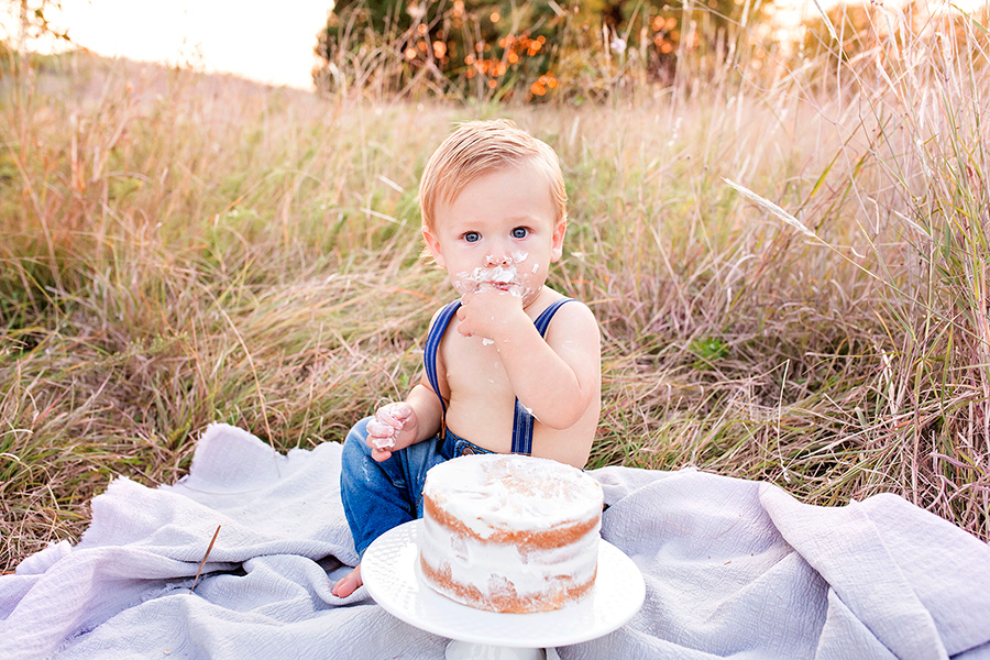 prosper frisco cake smash outdoor photography
