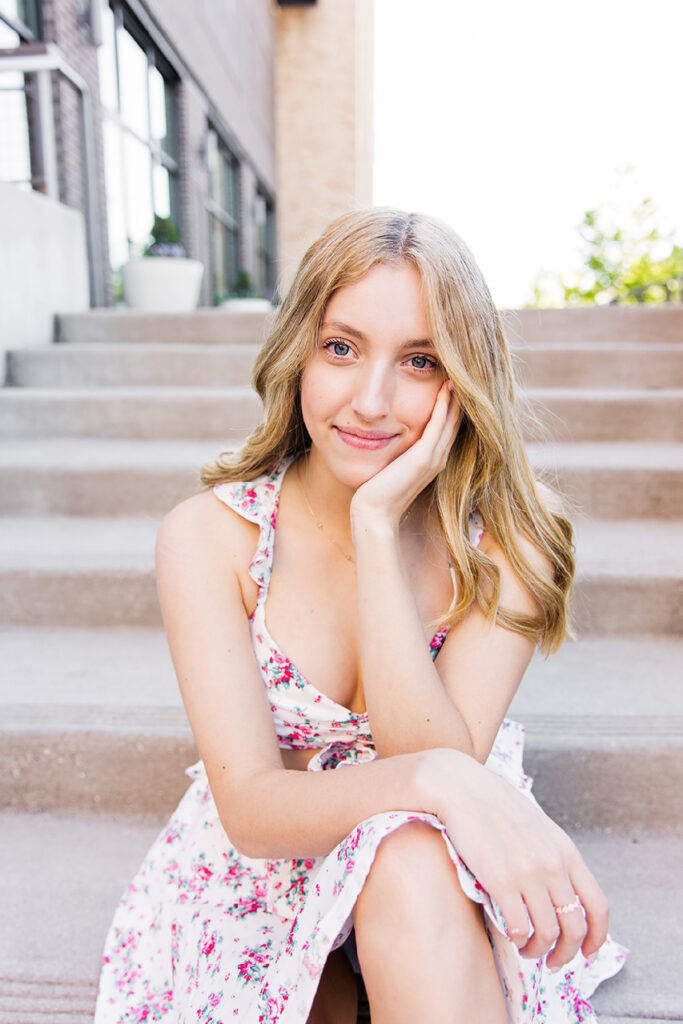 Dallas Senior Photos in urban location