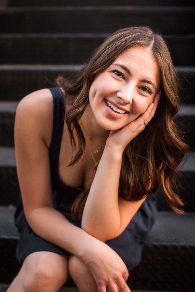 Plano Senior Photography natural smiles