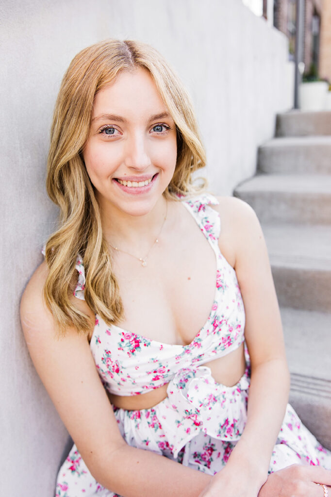 Dallas Senior Photographer light and bright