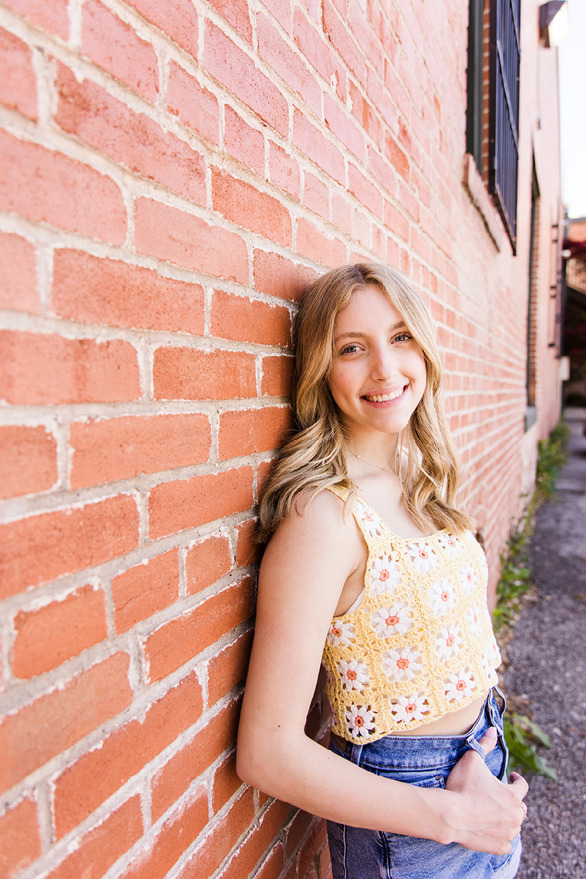 Dallas Senior Photographer in urban location