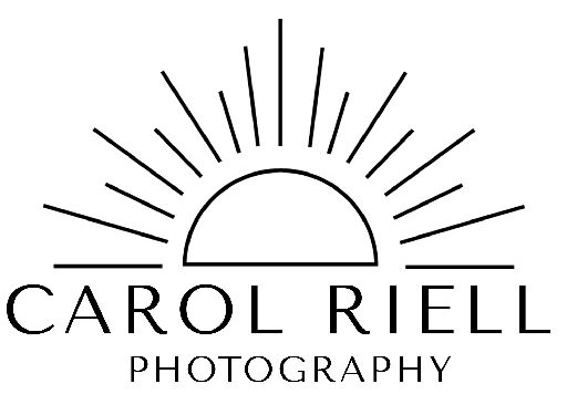 plano family photographer logo for carol riell photography