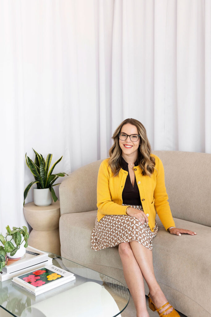 light and bright branding photographer dallas in studio