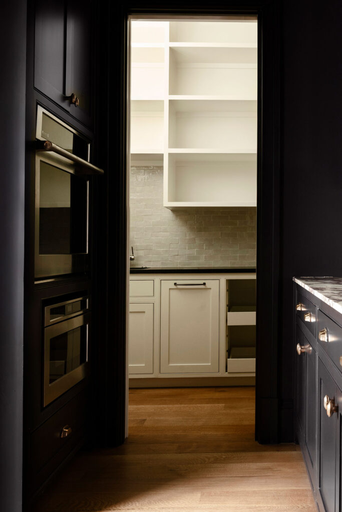 butlers pantry and white work space