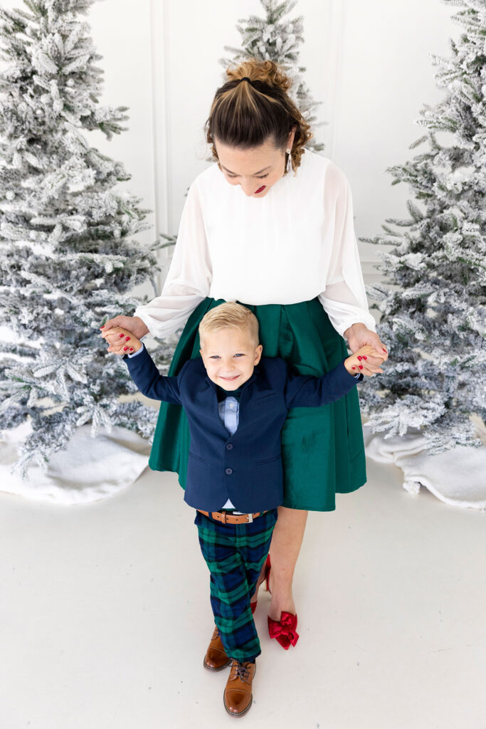 dallas photographer holiday family mini session