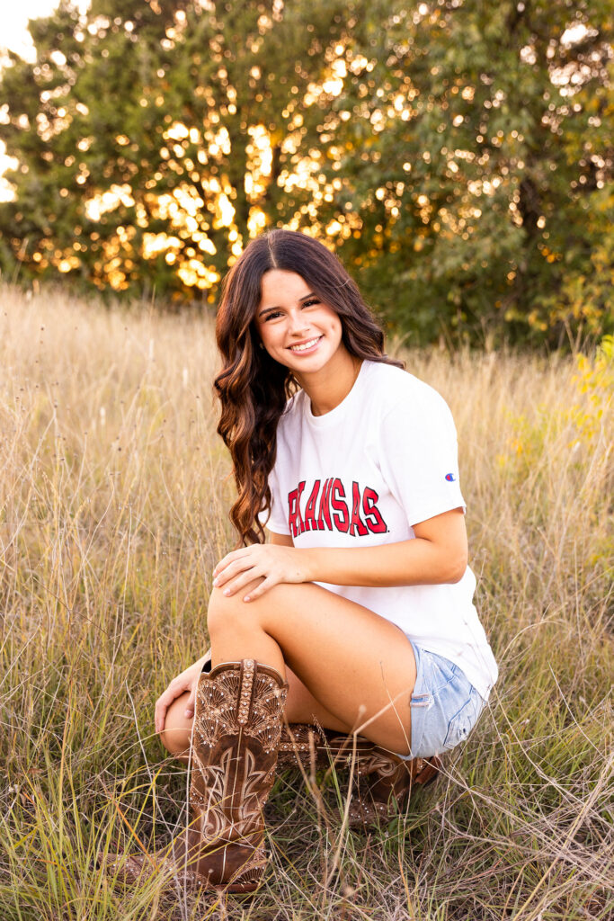 senior girl at arbor hills