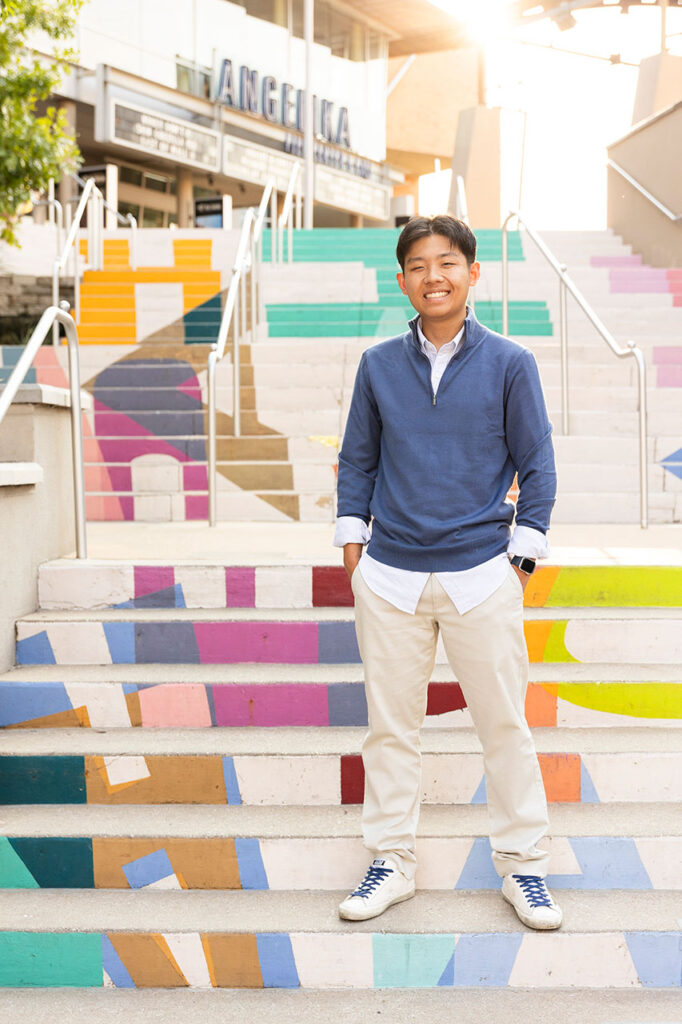 senior pictures in the morning in dallas