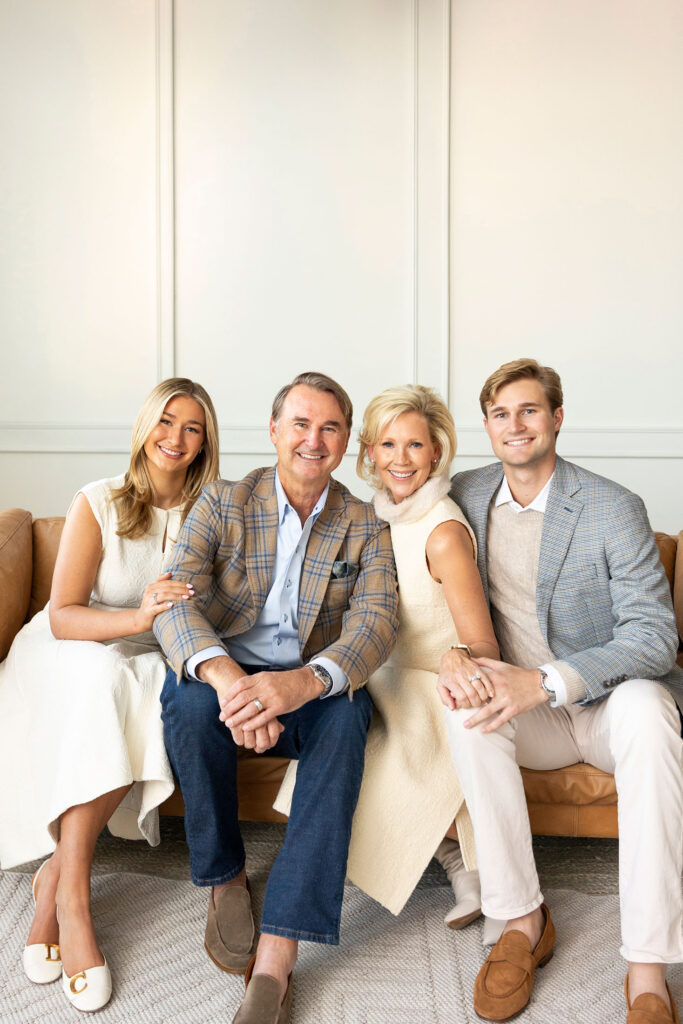 lumen room dallas family photo all white studio